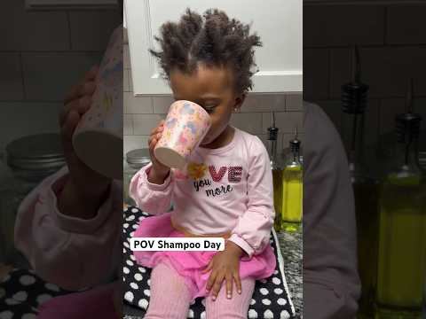 #washday #naturalhair #toddlers #shampoo #hairstyle #blackgirlmagic