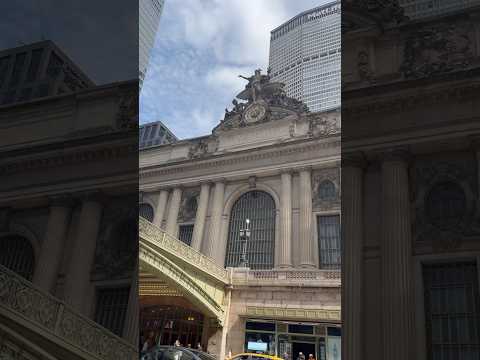 Historic Grand Central Terminal, New York City’s iconic train station since 1913! #nyc #travel