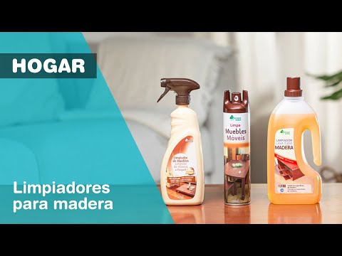 Superficies de madera relucientes con nuestros limpiadores