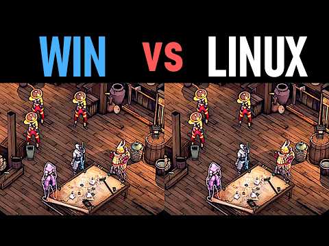 Epic Linux vs Windows Gaming Performance Showdown!