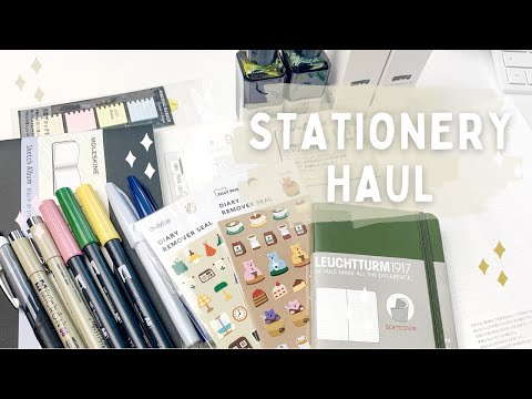 Mini Stationery Haul: WonderPens & JetPens