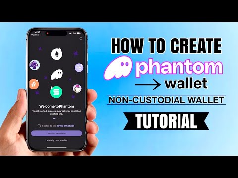 How to create PHANTOM wallet | Non Custodial for Solana Blockchain | App Tutorial