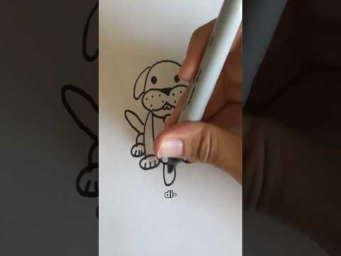 How to Draw a Dog 🐶