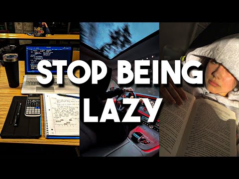 How to STOP Being Lazy (Get Your SH*T Done)