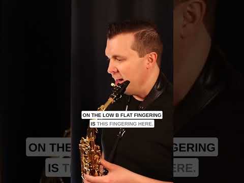 Easy Warm Up Trick For A Cold Sax #altosax #saxophone #saxophonelessons