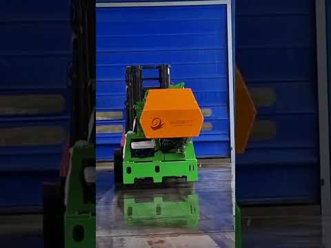 Cleaning the Guidetti PMG 1200 Pre Shredder Before Shipment | Engineered Recycling Systems #short