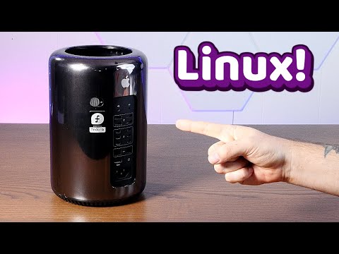 Installing Linux on Apple's Stupid Trashcan