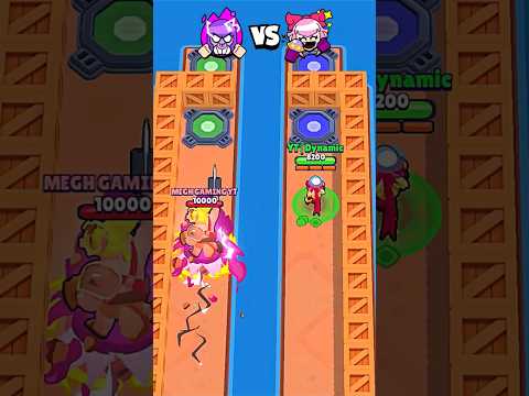 Melodie Vs Brawlers Race #brawlstars #shorts