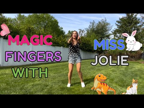 Magic Fingers with Miss Jolie- finger play song for kids! #fingerplay