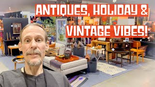 Rare Finds & Creative Styling at Big Antique Vintage Show!