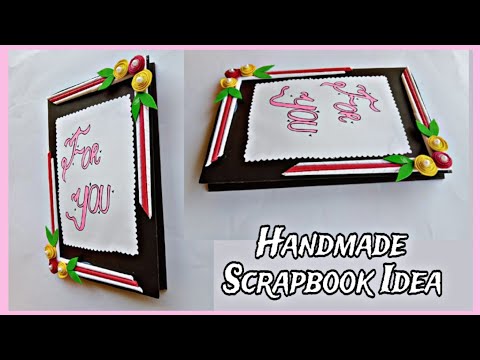 Easy Scrapbook Tutorial| How to make scrapbook| Card Making Idea