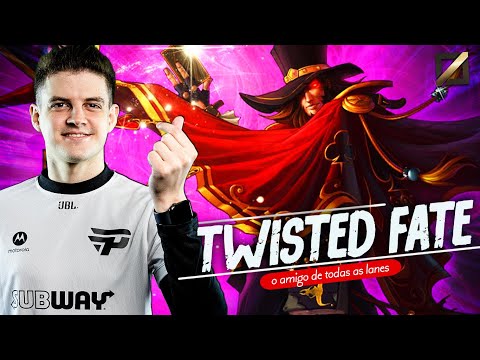 Twisted Fate é MAGNÍFICO para ajudar as lanes! 🃏♠️