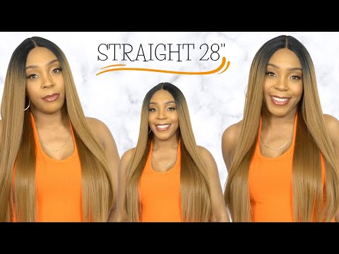 Nutique Synthetic Hair Wig - BFF PART LACE STRAIGHT 28 --/WIGTYPES.COM