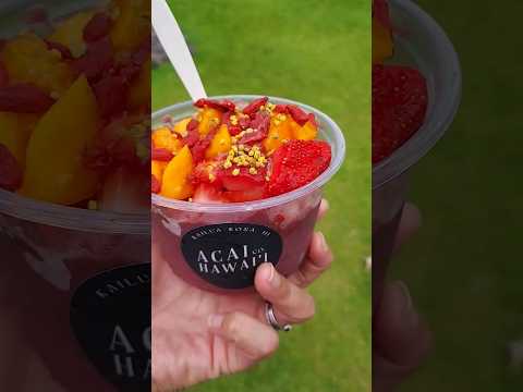 Best Acai Bowl! やっぱりここのアサイーボールが一番美味しい！暑い日はこれに限る❗ #bigisland #konahawaii #hawaii #ハワイ #ハワイ島