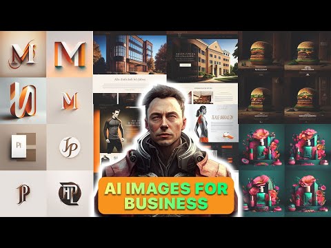 100% AI Generated Images for your Business Website using MidJourney | Make Money With AI