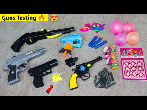 Amazing Diwali Gun Testing | New Diwali Banduk Stash 2023 | Mouser Gun Bullet Shooter