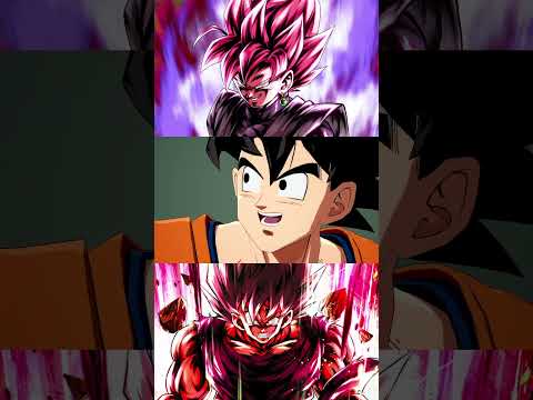 Goku Black Is amazed by The Goku's Kaioken | Dragon Ball FighterZ