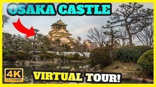 🏯 Osaka, Japan - Osaka Castle Park (大阪) -  4k Osaka Walk