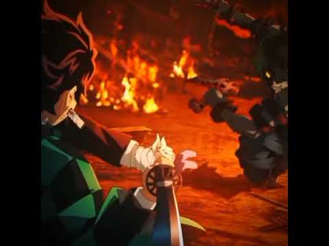 demon slayer(kny) [tanjiro & uzui vs gyutaro]