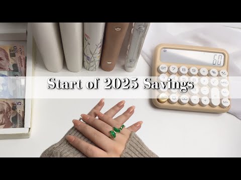 Start of 2025 savings challenges [Debt Free Journey]