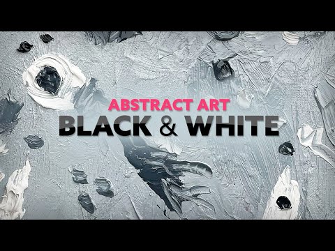 Black and white Abstract Art and Dynamic Symmetry (2024)