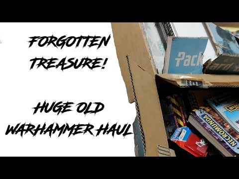 Huge Old Warhammer Haul! (+ Orctober competition draw)