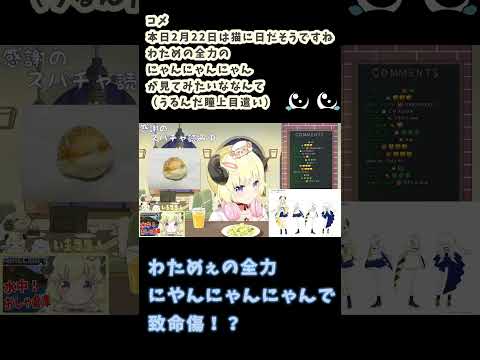 可愛すぎるにゃんにゃんにゃんで致命傷！？　字幕＃shorts