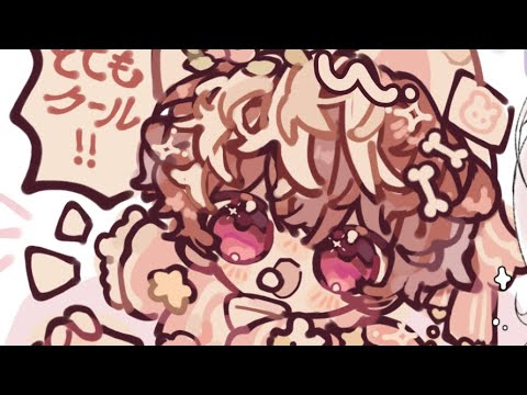 Art collab with mootie !! | speedpaint + animation |