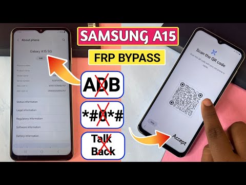 SAMSUNG A15 FRP BYPASS No Pc 2024 Android 14 | TalkBack Not Working - Samsung Frp Bypass 2024