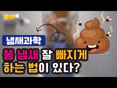 [꿀TIP톡 EP1] 똥냄새 잘 빠지게 하는 마법은?