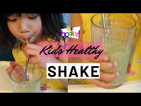 Healthy smoothie for children | How to Make a Green Smoothie that your kid will love