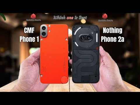 CMF Phone 1 vs Nothing Phone 2a  Full comparison ⚡Which one is Best