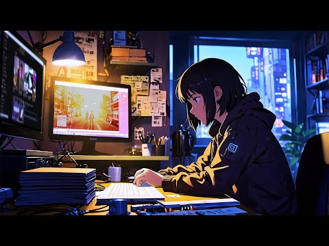 lofi jazz study music calm and chill ~ work and deep focus 🍀 relaxing music