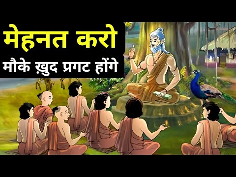 मेहनत करो, मौके खुद प्रगट होंगे। An Ancient Hindu Story On Self Believe And Hard Work