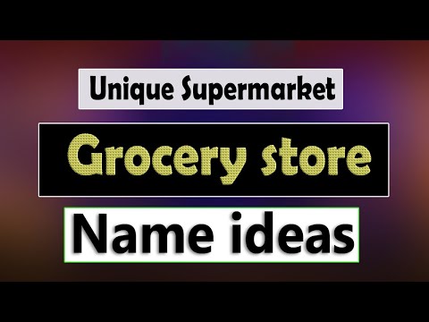 Grocery Shop Name Idea in India | Supermarket Store name Ideas Benglai. Grocery business name list.