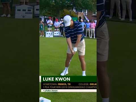 Luke Kwon opening Tee shot at the Creator Classic ⛳️ #golf #goodgood