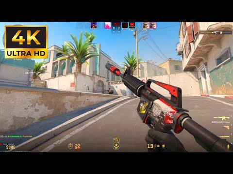 Counter Strike 2 Ranked Gameplay 4K (No Commentary)