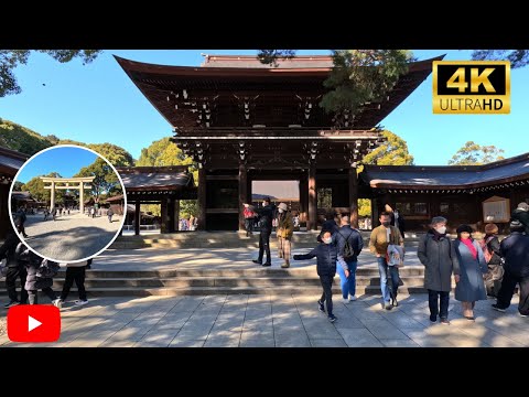 Mystical Tokyo: A 4k Tour Of Meiji Jingu Shrine And Yoyogi Park