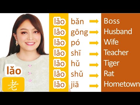 Chinese PREFIX 老 lǎo---7 COMMON WORDS MADE WITH 老 lǎo--Grow your Chinese vocabulary FAST