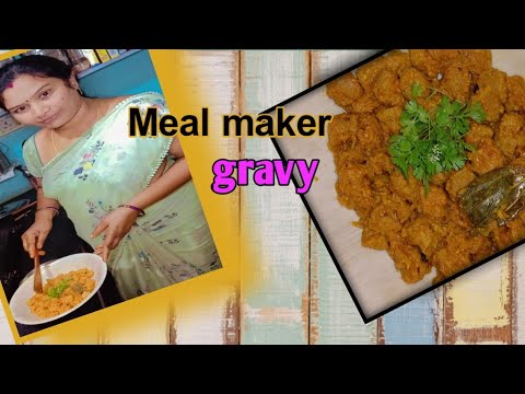 Non veg curries కంటే tasty గా ఉండే మినీ మేకర్ gravy || chapathi N puriesతో తినవొచు 👍||Soya chunks ||