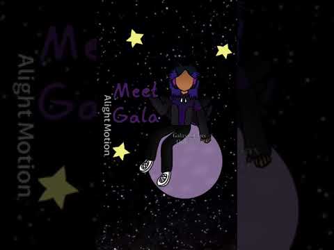 MEET GALAXY! (Main OC) | Alight Motion Try 2