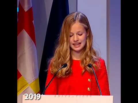 Princess of Girona awards over the years♥️ #princessleonor #viral #shorts