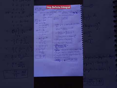 Class 12th |Defnite Integral | important question # shorts