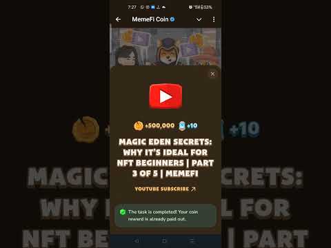 MAGIC EDEN SECRETS WHY IT'S IDEAL FOR NFT BEGINNERS | PART 3 OF 5 | Memefi Code