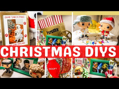 🎄 EASY CHRISTMAS DIYS that take less than 10 minutes to make!