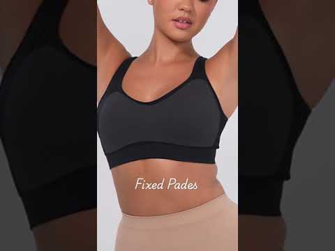 Wireless Seamless Bust Support Wide Shoulder Straps Shapewear Bra