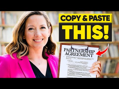 How To Write A SOLID Partnership Agreement (2023)