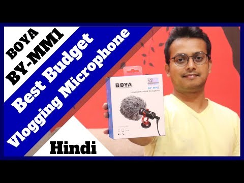 Boya BY-MM1 Unboxing & Review [ Hindi ] - Best Budget Vlogging Microphone - TechToTech