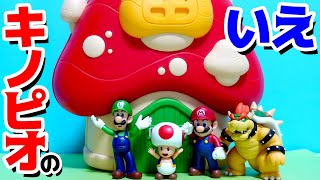 マリオとルイージが行くキノピオのキノコのいえ【アナケナ&ダーくん】Super Mario