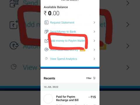 Paytm wallet me money add kaise kare #payment #shorts #paytm #yt20 #paytmearnmoney #viralvideo